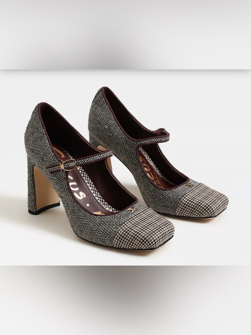 Circus by Sam Edelman Elora Block Heel Mary Jane sz 8.5